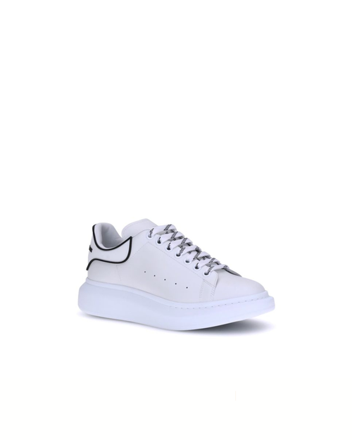 Alexander McQueen - Oversized Sneakers Bianche in Pelle