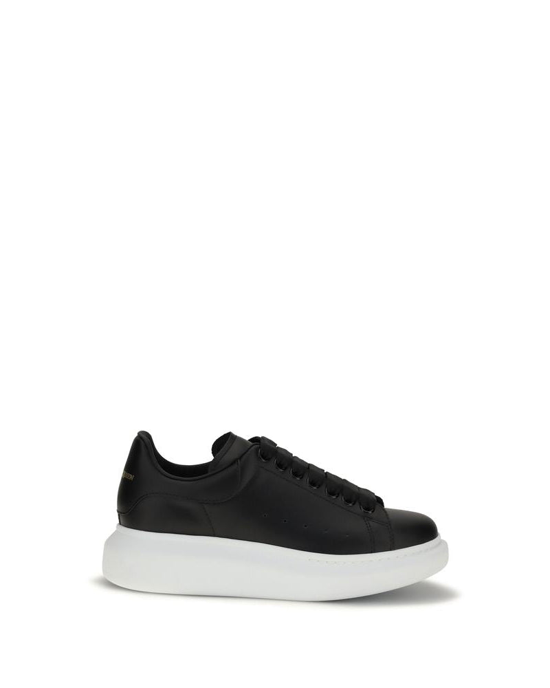 Alexander McQueen – Oversized Leather Sneakers Black & White