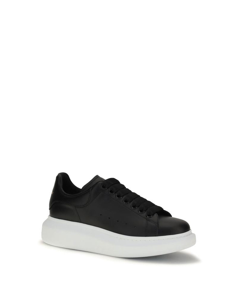 Alexander McQueen – Oversized Leather Sneakers Black & White