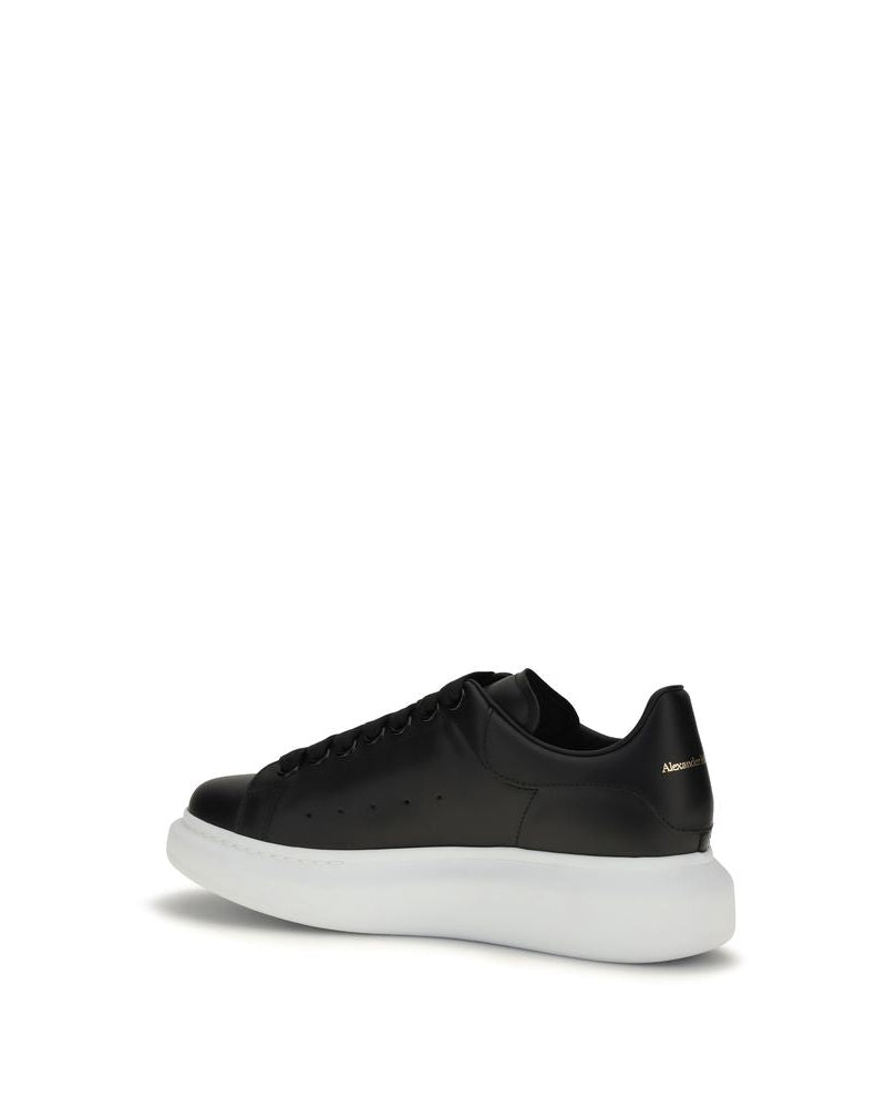 Alexander McQueen – Oversized Leather Sneakers Black & White