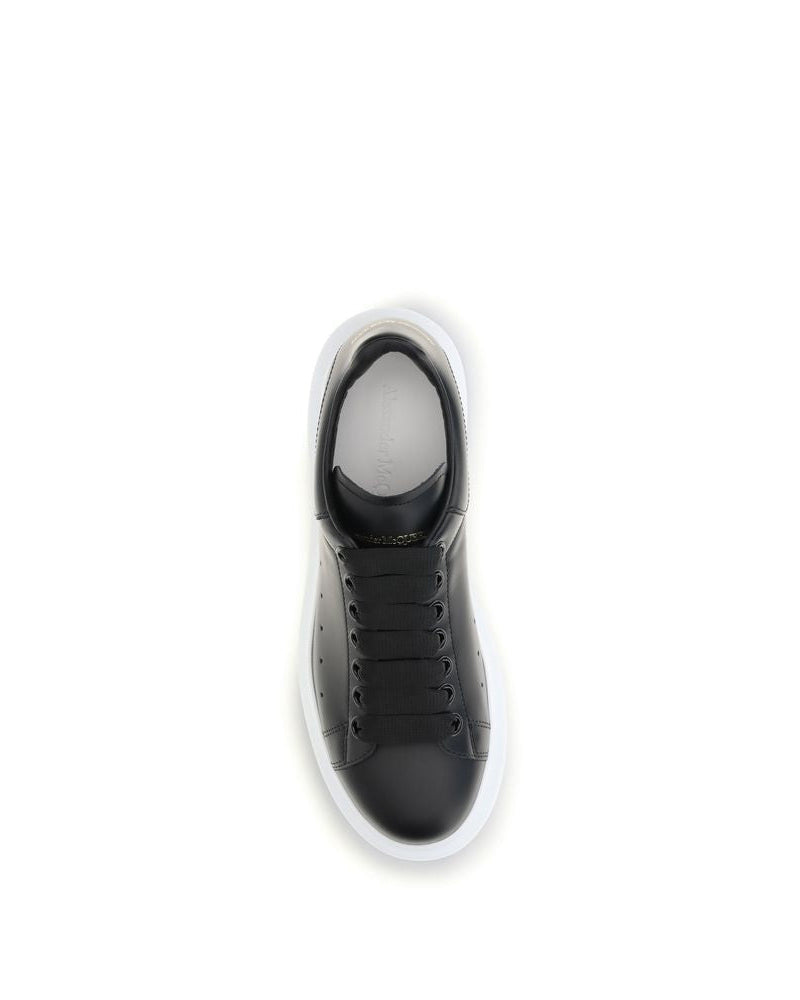 Alexander McQueen – Oversized Leather Sneakers Black & White
