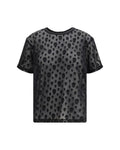Alexander McQueen – Skull Print Sheer T-Shirt Black