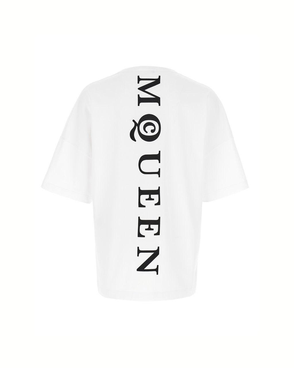 Alexander McQueen T-Shirt Oversize Bianca con Logo McQueen