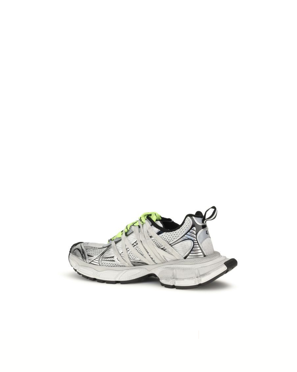 Balenciaga 3XL Interlace Sneakers Bianco, Blu e Verde Fluo