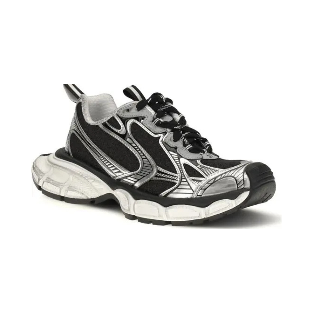 Balenciaga - 3XL Sneaker - Metallic Grey - Black - Woman