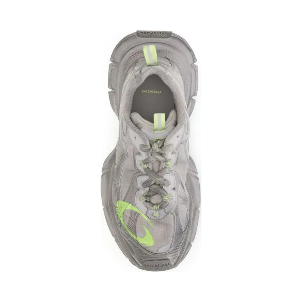 Balenciaga - 3XL Sneaker - Metallic Grey / Fluo