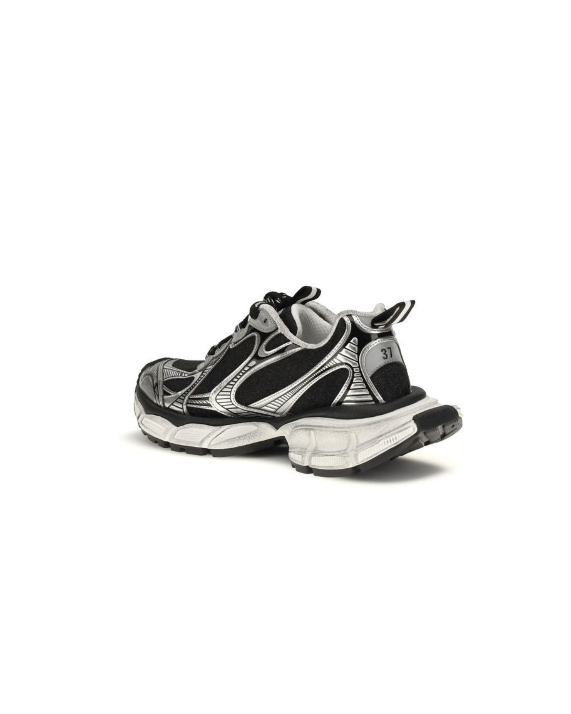 Balenciaga – 3XL Sneakers Black / Silver