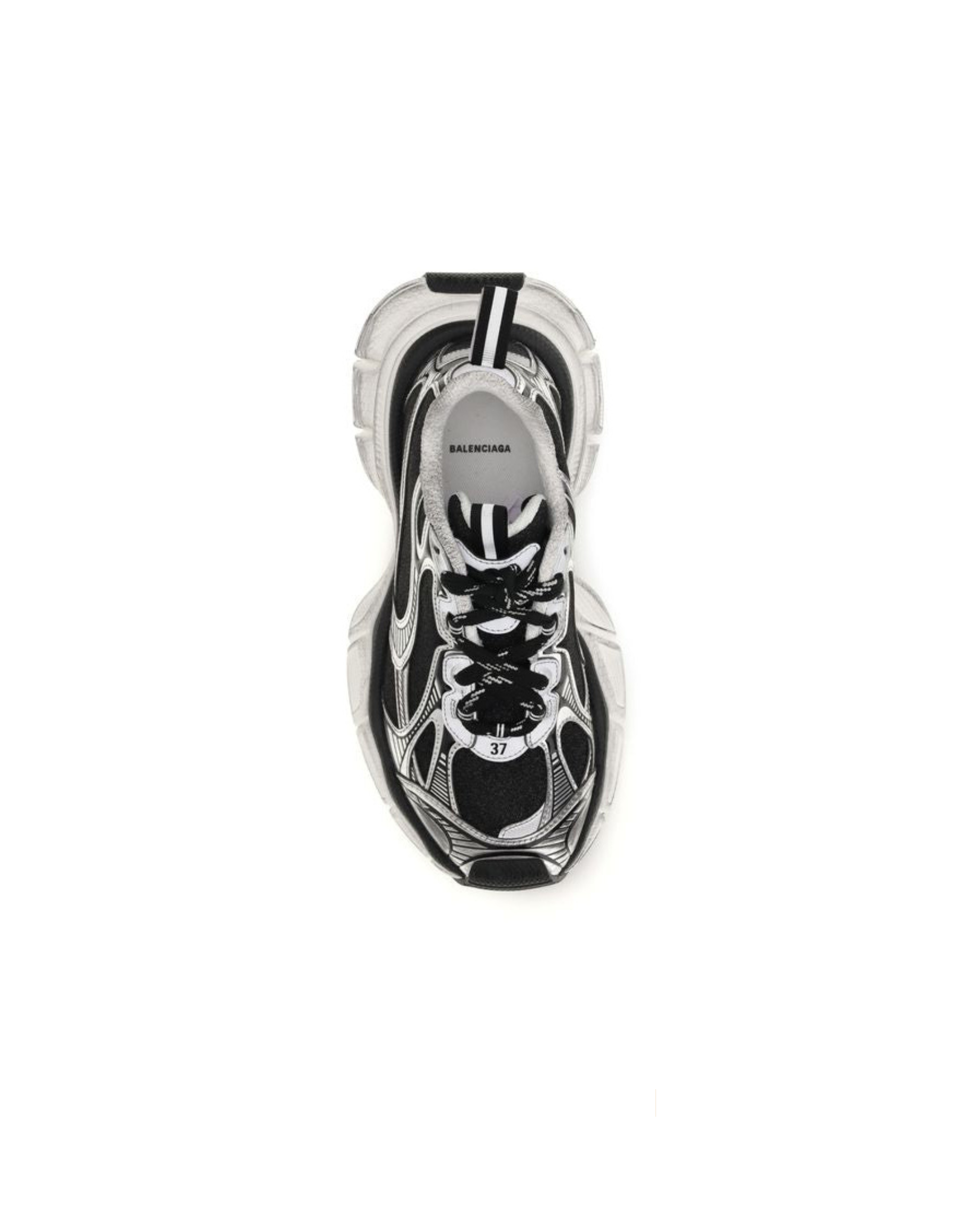 Balenciaga – 3XL Sneakers Black / Silver