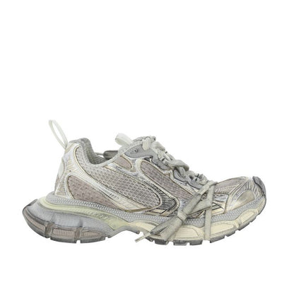 Balenciaga – 3XL Sneakers Donna Silver Ice con Effetto Distressed – Collezione SS26