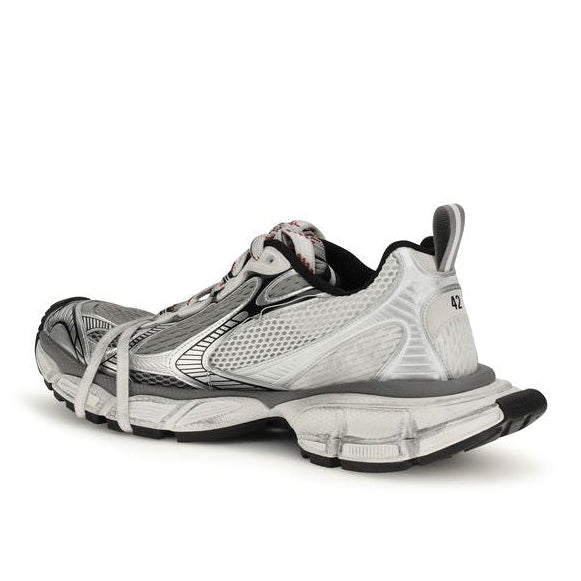Balenciaga – 3XL Split Logo Sneakers White & Grey