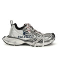 Balenciaga – 3XL Split Logo Sneakers White & Grey