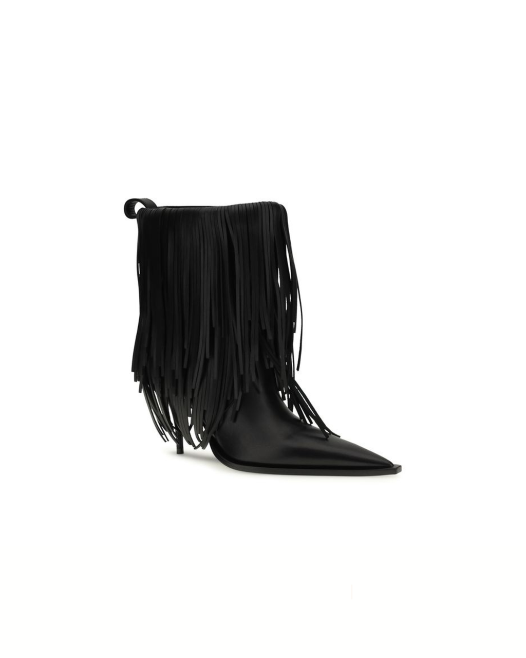 Balenciaga Avenue Fringe Ankle Boots