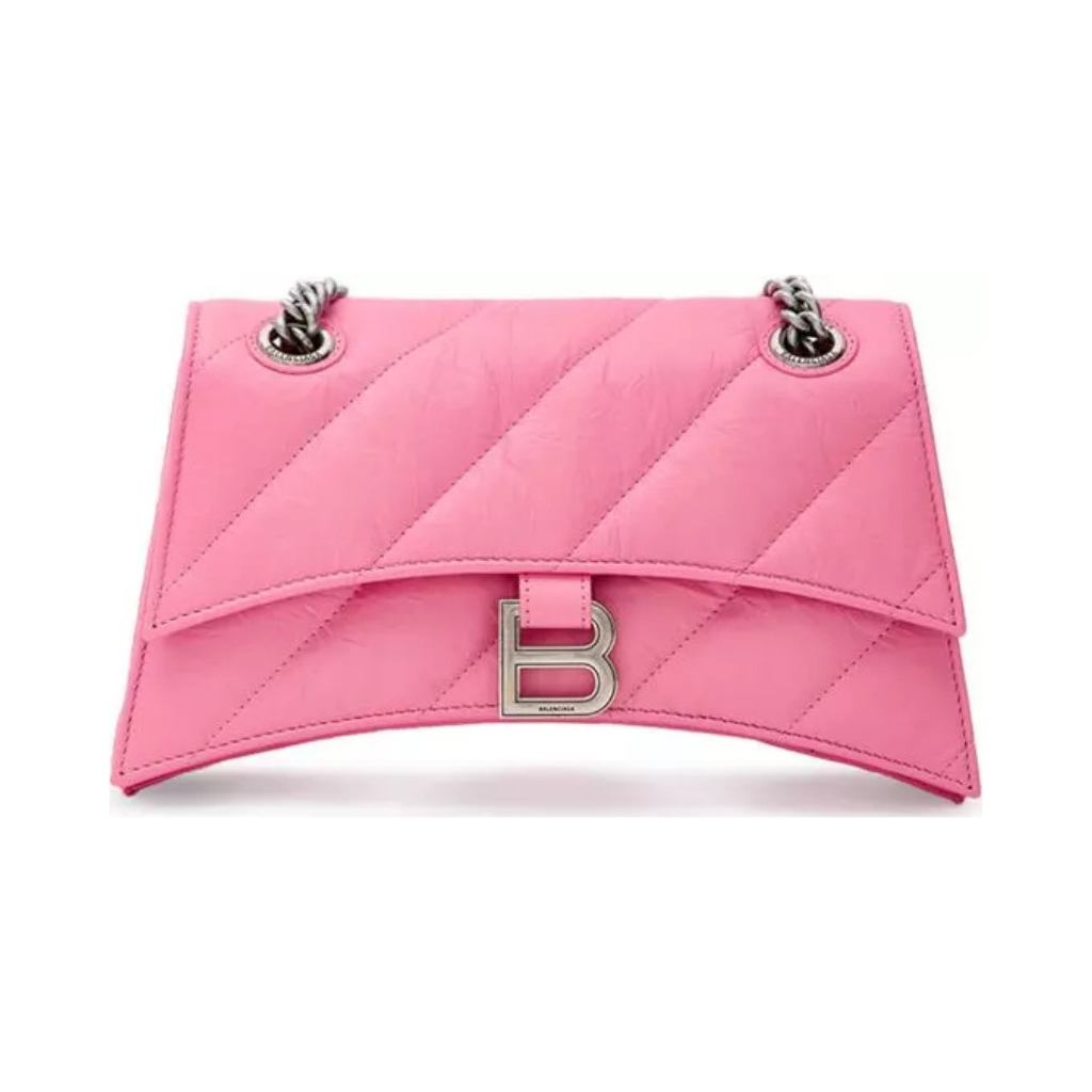 Balenciaga - B Chain Shoulder Bag Leather Pink