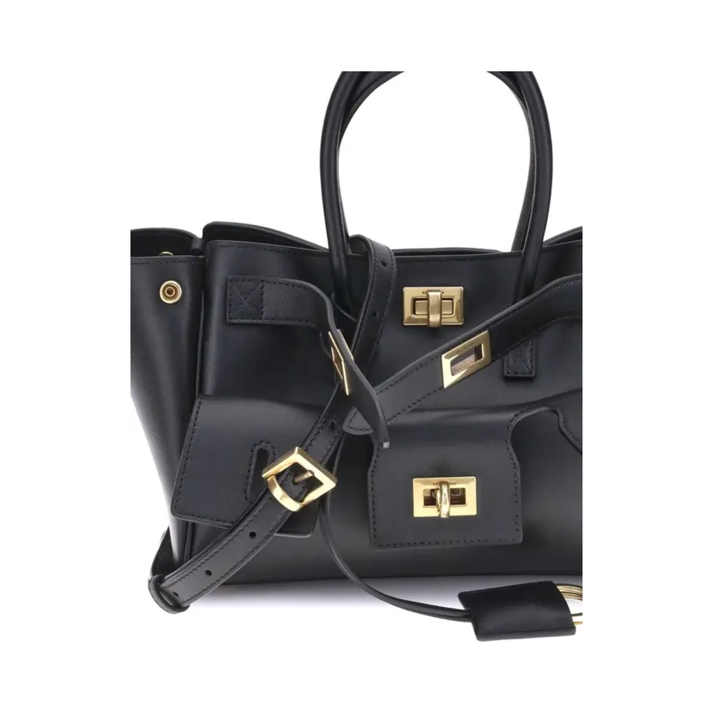 Balenciaga - Black Calf Leather Bos Taurus Handbag