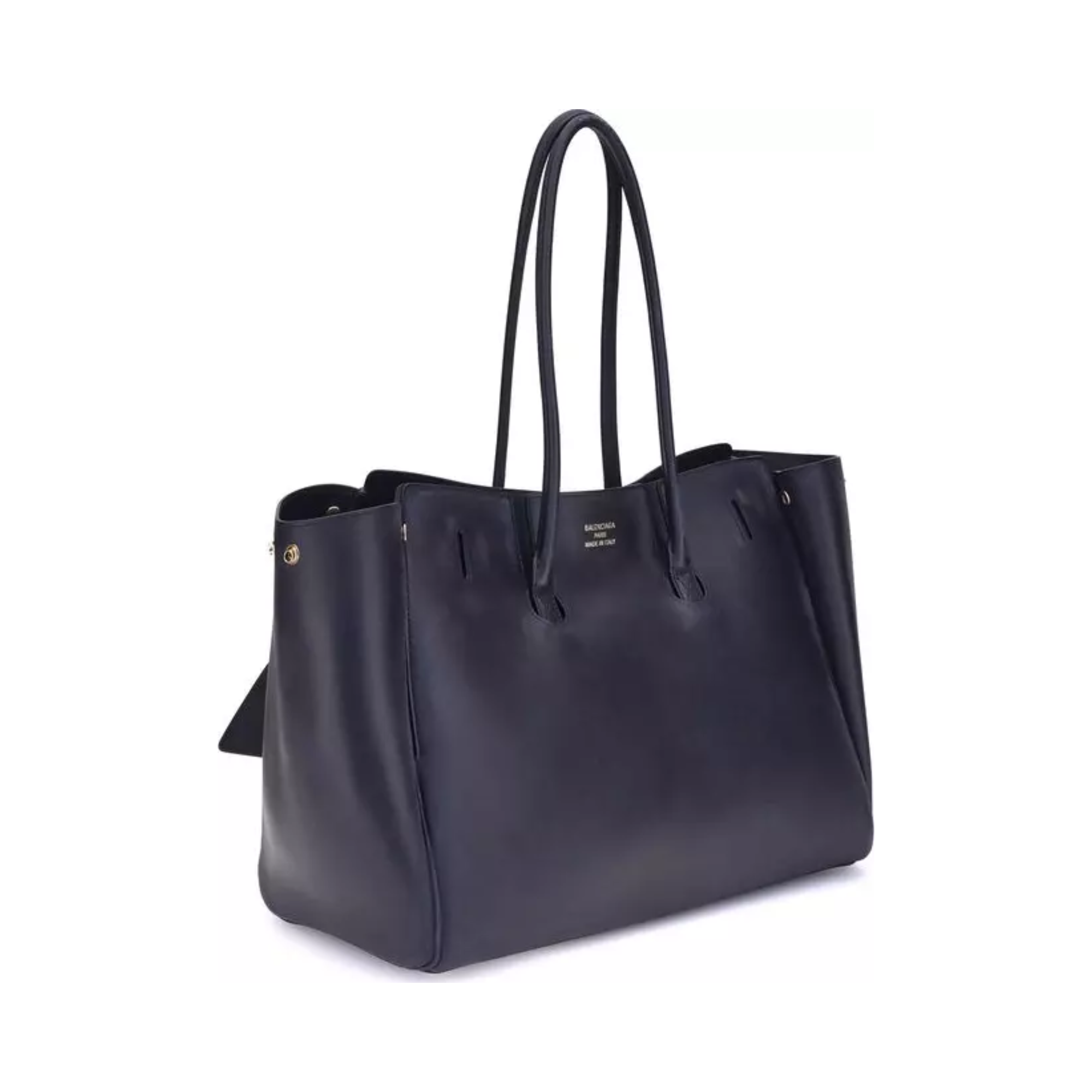 Balenciaga - Blue Calf Leather Bos Taurus Shoulder Bag