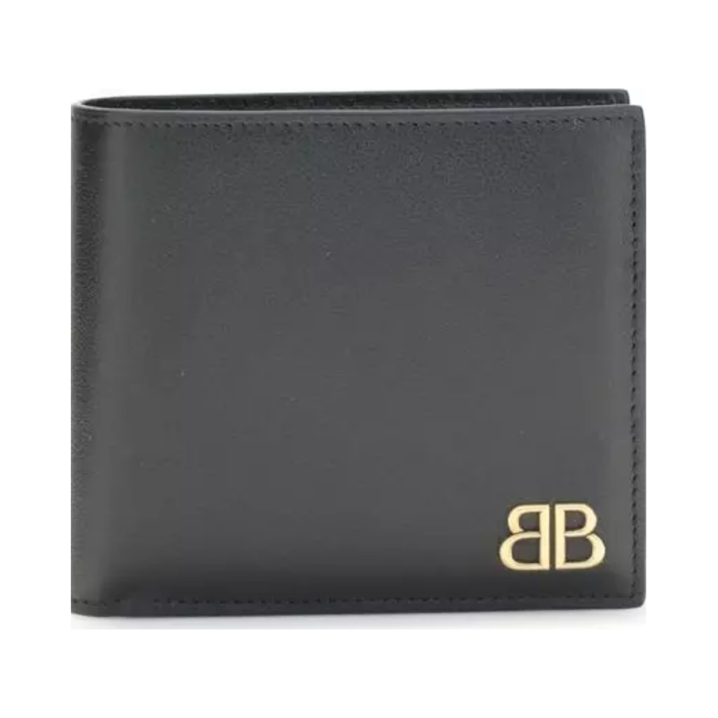 Balenciaga - Black Calf Leather Bos Taurus Wallet
