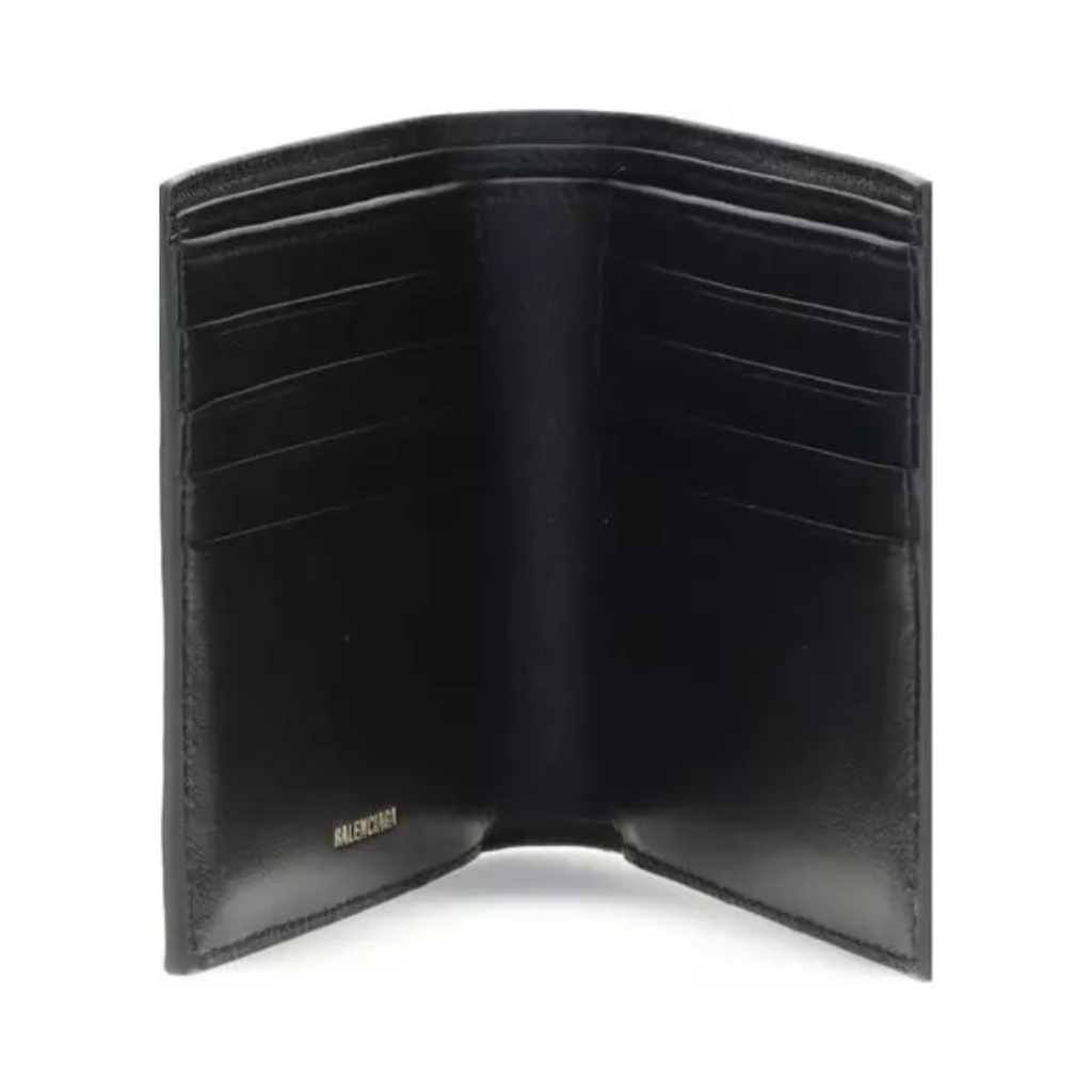 Balenciaga - Black Calf Leather Bos Taurus Wallet