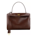Balenciaga  Brown Calf Leather Bos Taurus Shoulder Bag