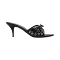 Balenciaga - Cagole 80mm Sandal - Black Leather