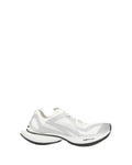 Balenciaga – Circuit Sneakers Bianco e Argento con Suola Platform – Collezione SS26