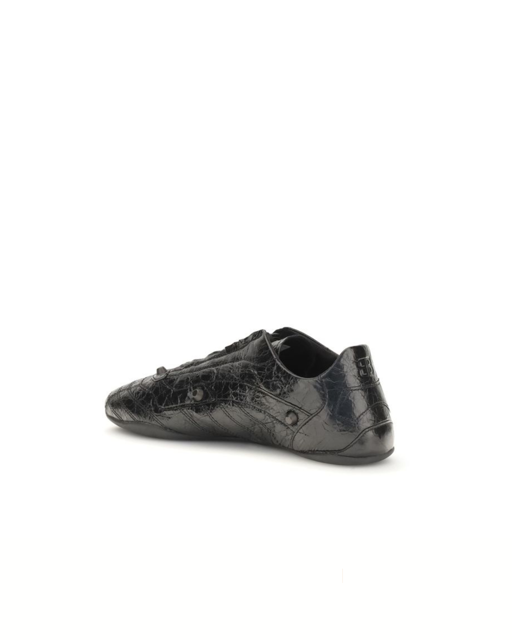 Balenciaga City Sneakers in Pelle Distressed Nera