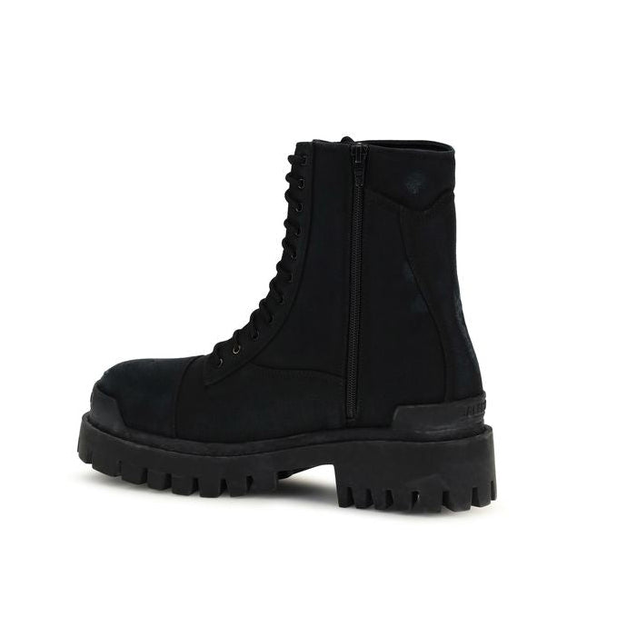Balenciaga – Combat Strike Boots Black