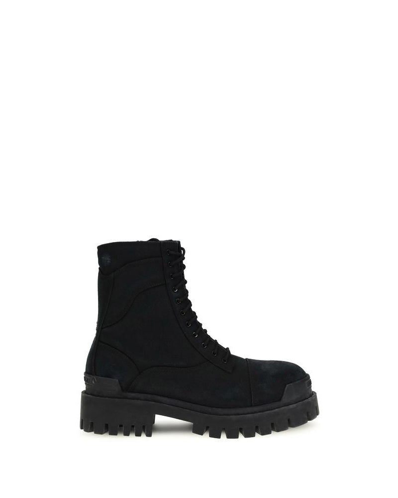 Balenciaga – Combat Strike Boots Black