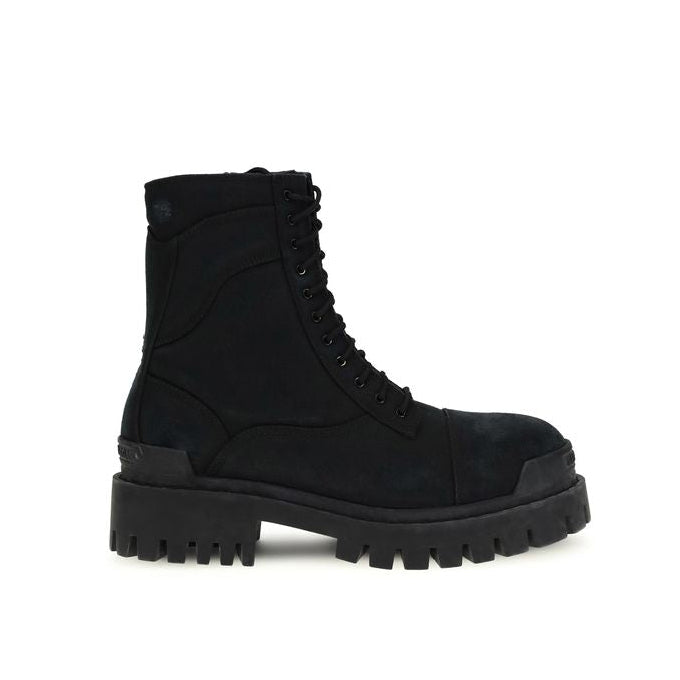 Balenciaga – Combat Strike Boots Black