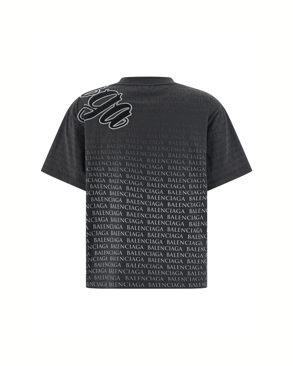 Balenciaga Cursive Logo Oversized T-Shirt