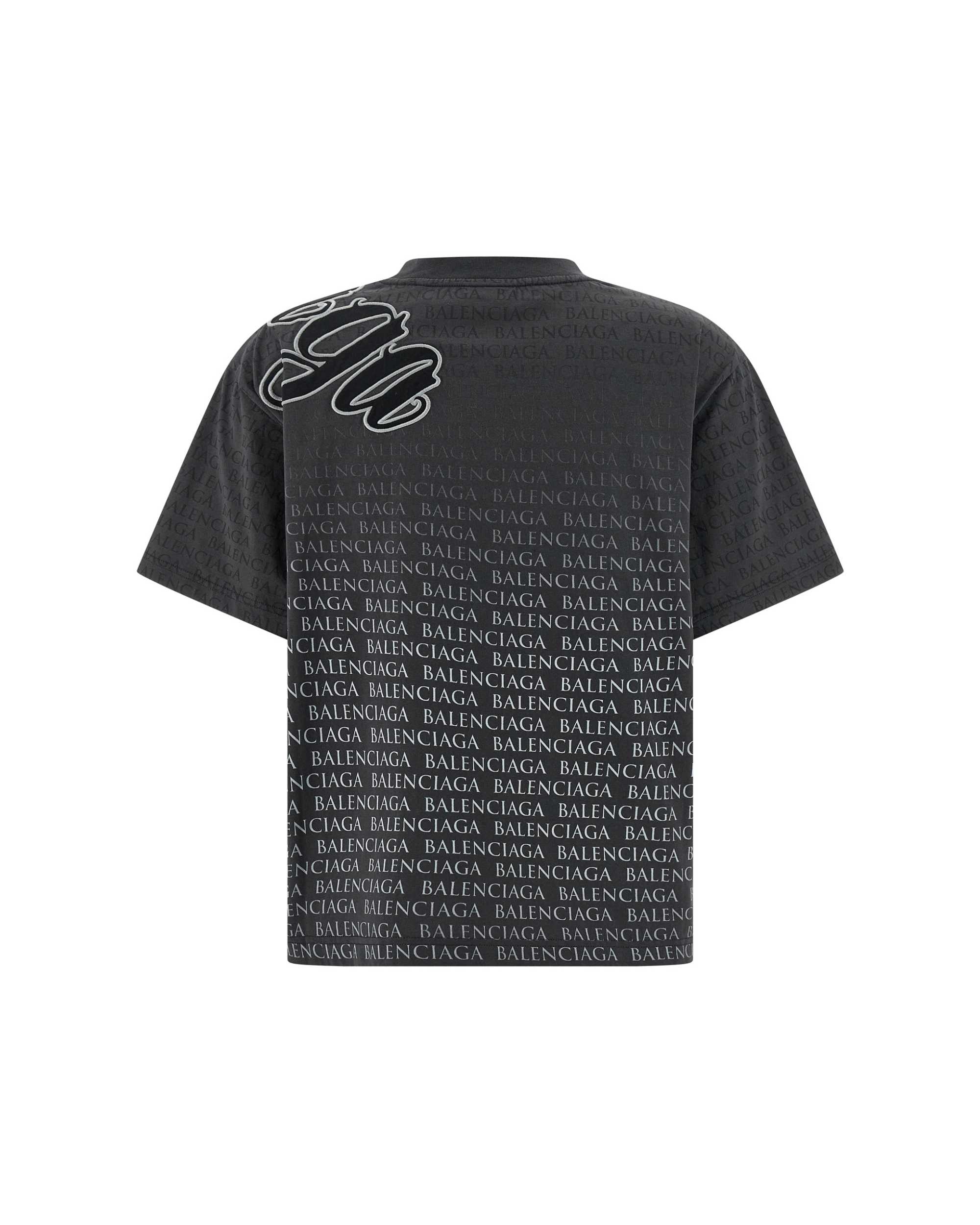 Balenciaga Cursive Logo Oversized T-Shirt