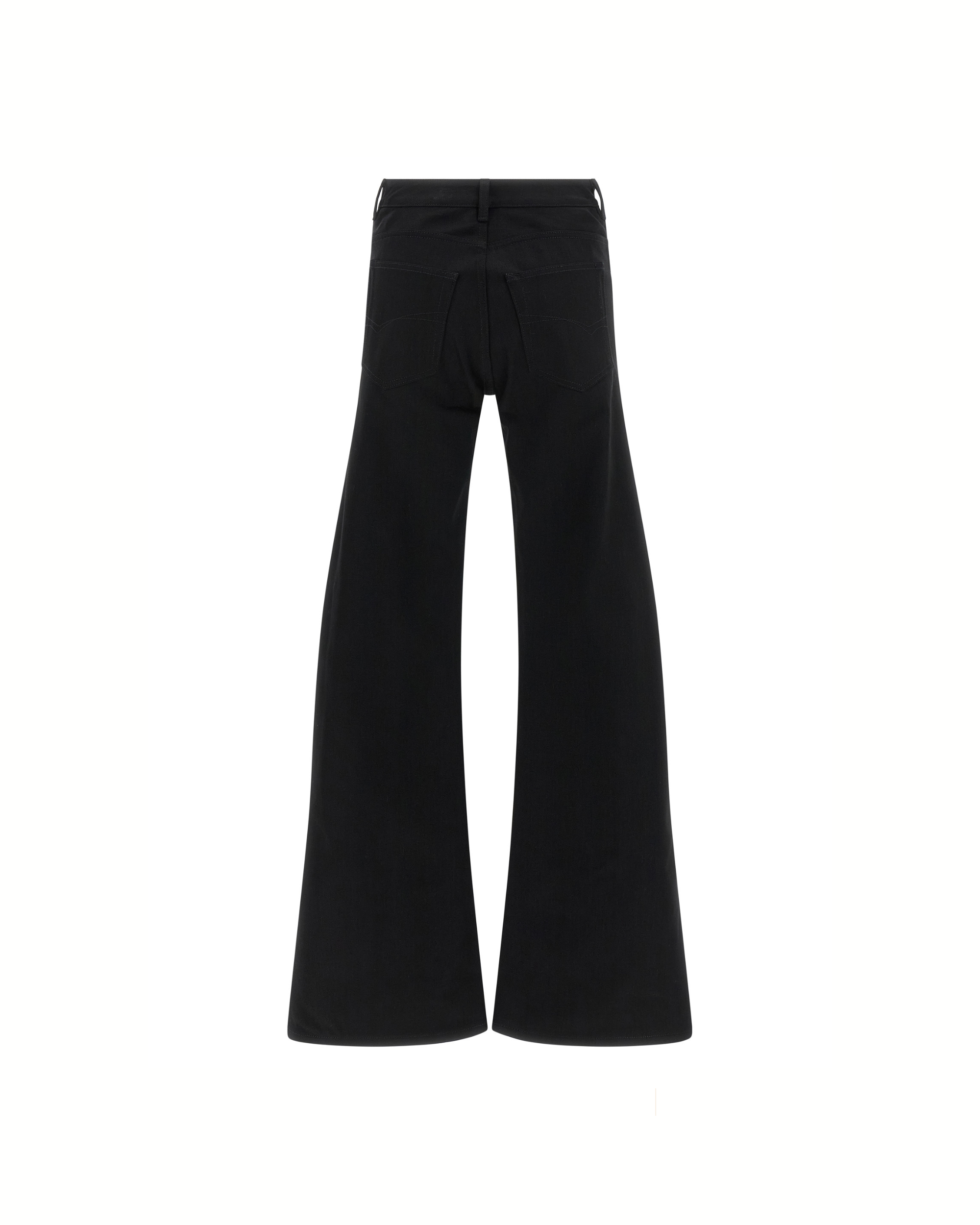 Balenciaga - Curved Mid Waist Flared Jeans
