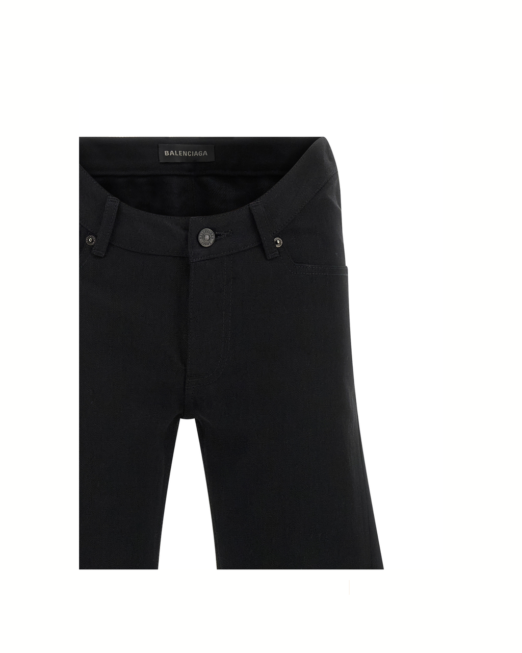 Balenciaga - Curved Mid Waist Flared Jeans