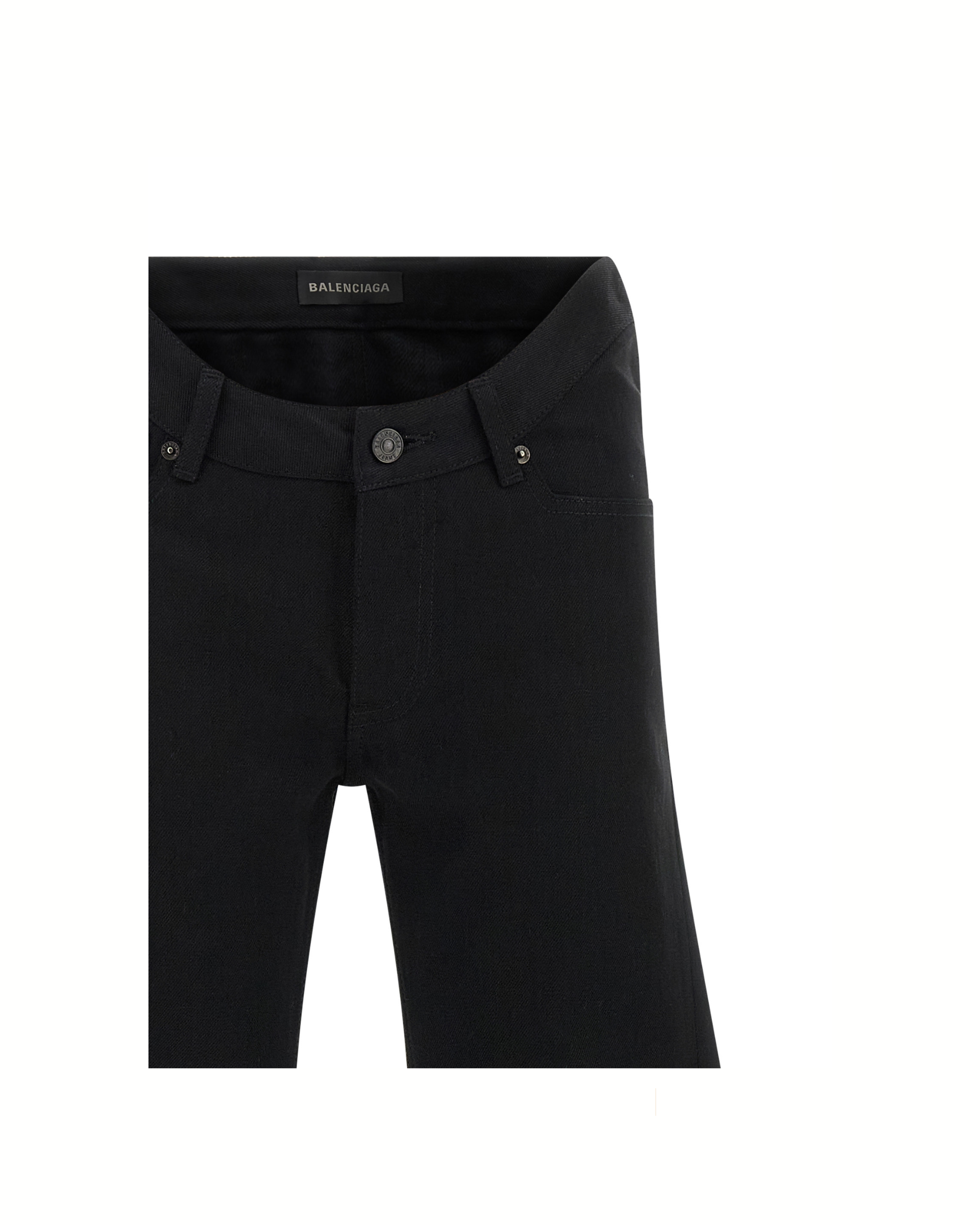 Balenciaga - Curved Mid Waist Flared Jeans