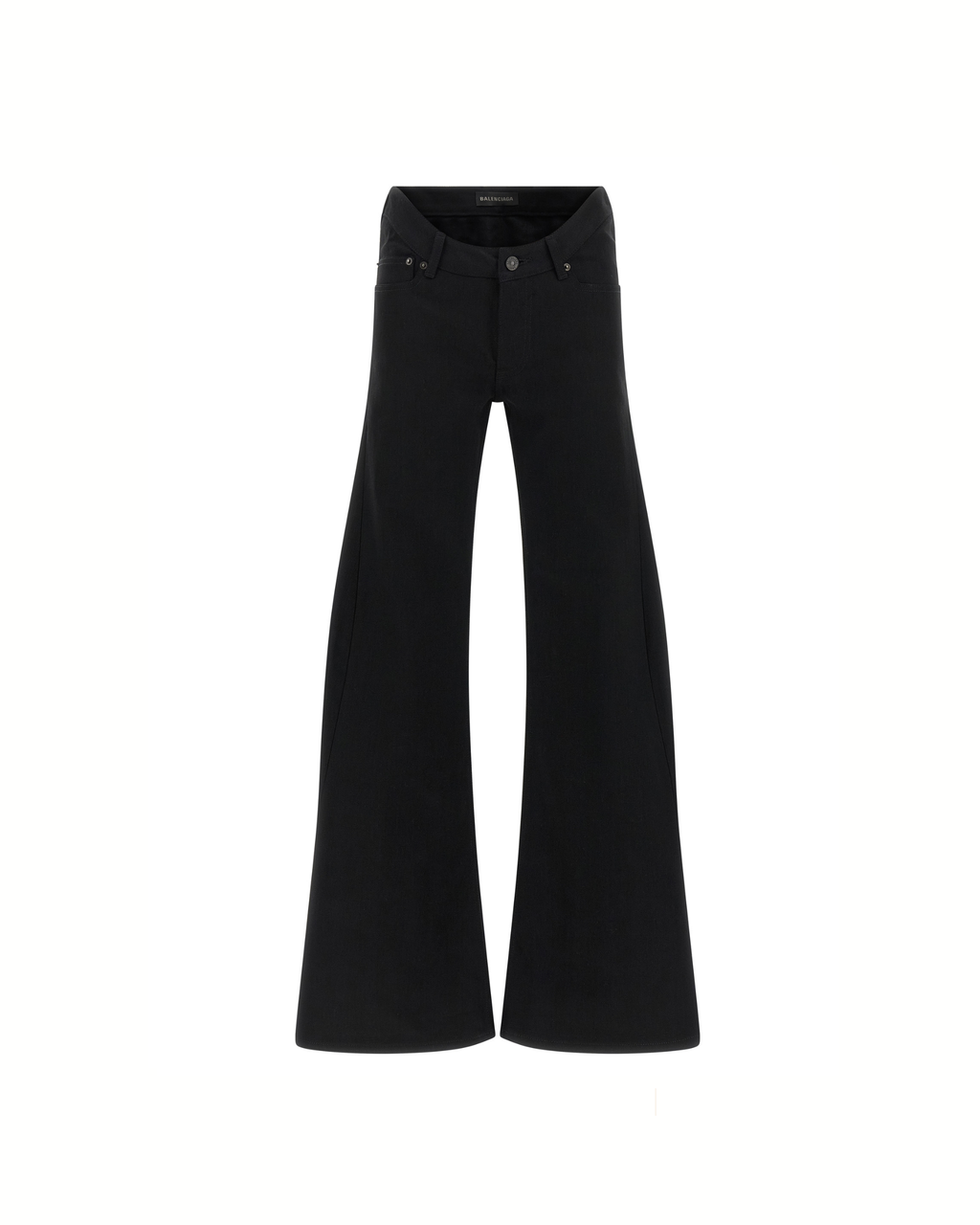 Balenciaga - Curved Mid Waist Flared Jeans