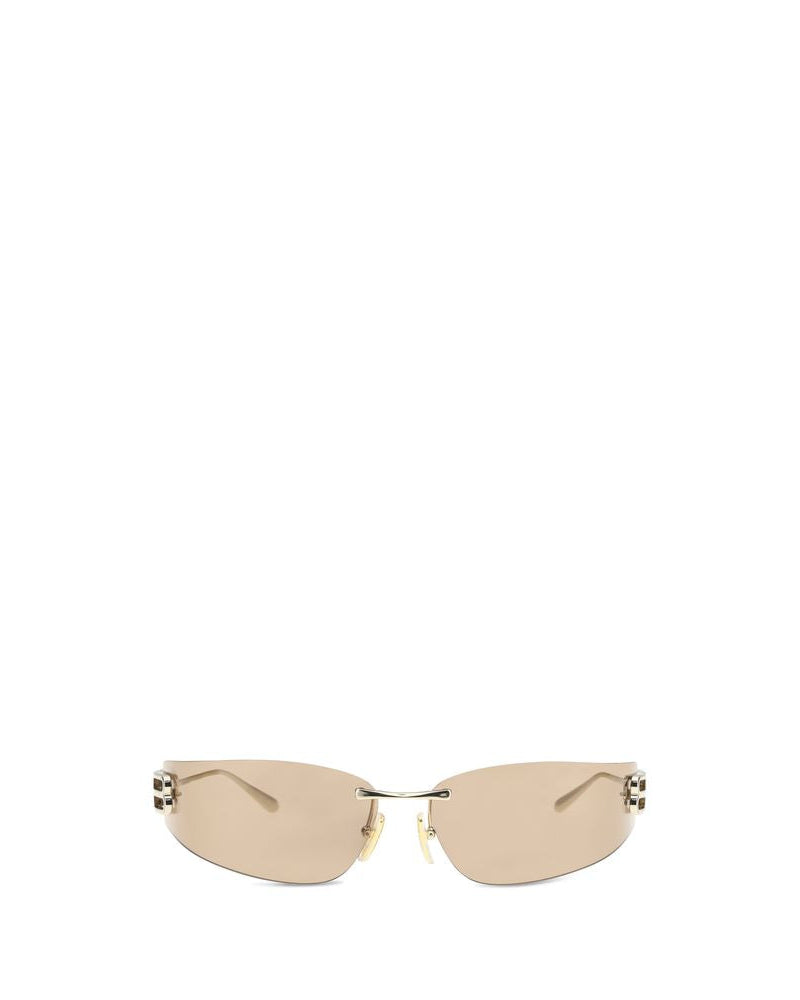 Balenciaga – D-Frame Gossip Sunglasses Gold