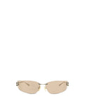 Balenciaga – D-Frame Gossip Sunglasses Gold