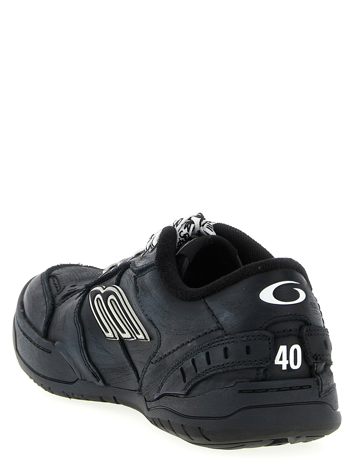 Balenciaga Hamptons Worn-Out Sneakers Nere
