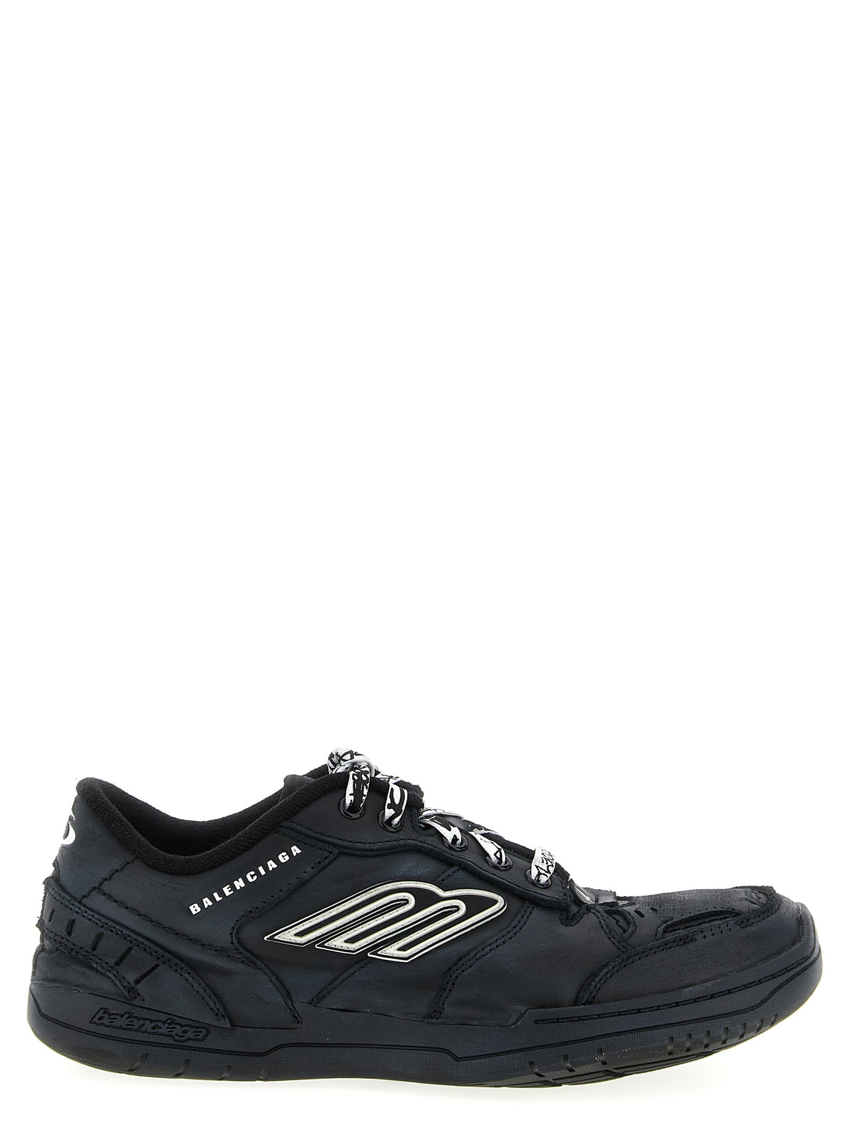Balenciaga Hamptons Worn-Out Sneakers Nere