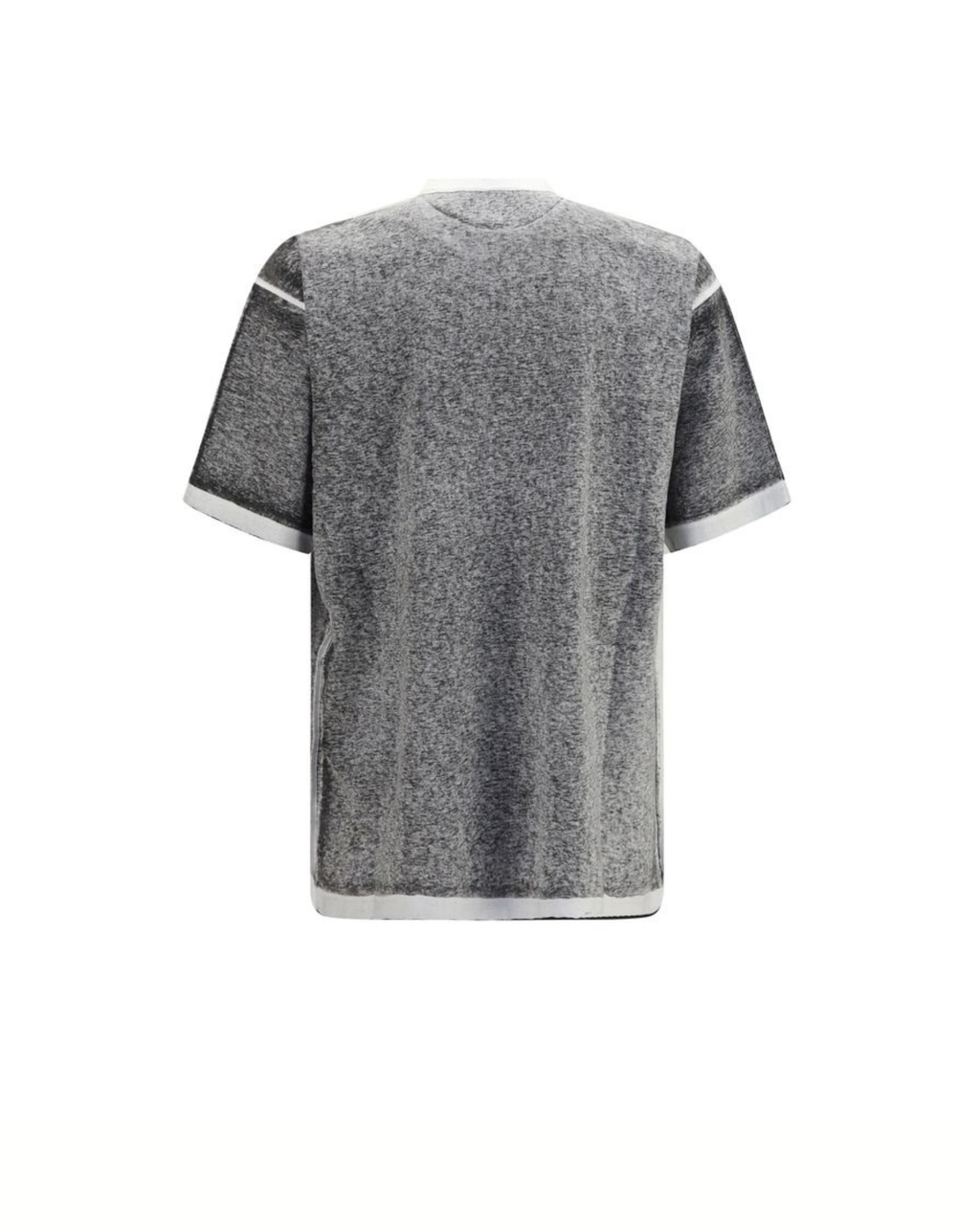 Balenciaga Inside-Out Oversized T-Shirt Mélange Grey