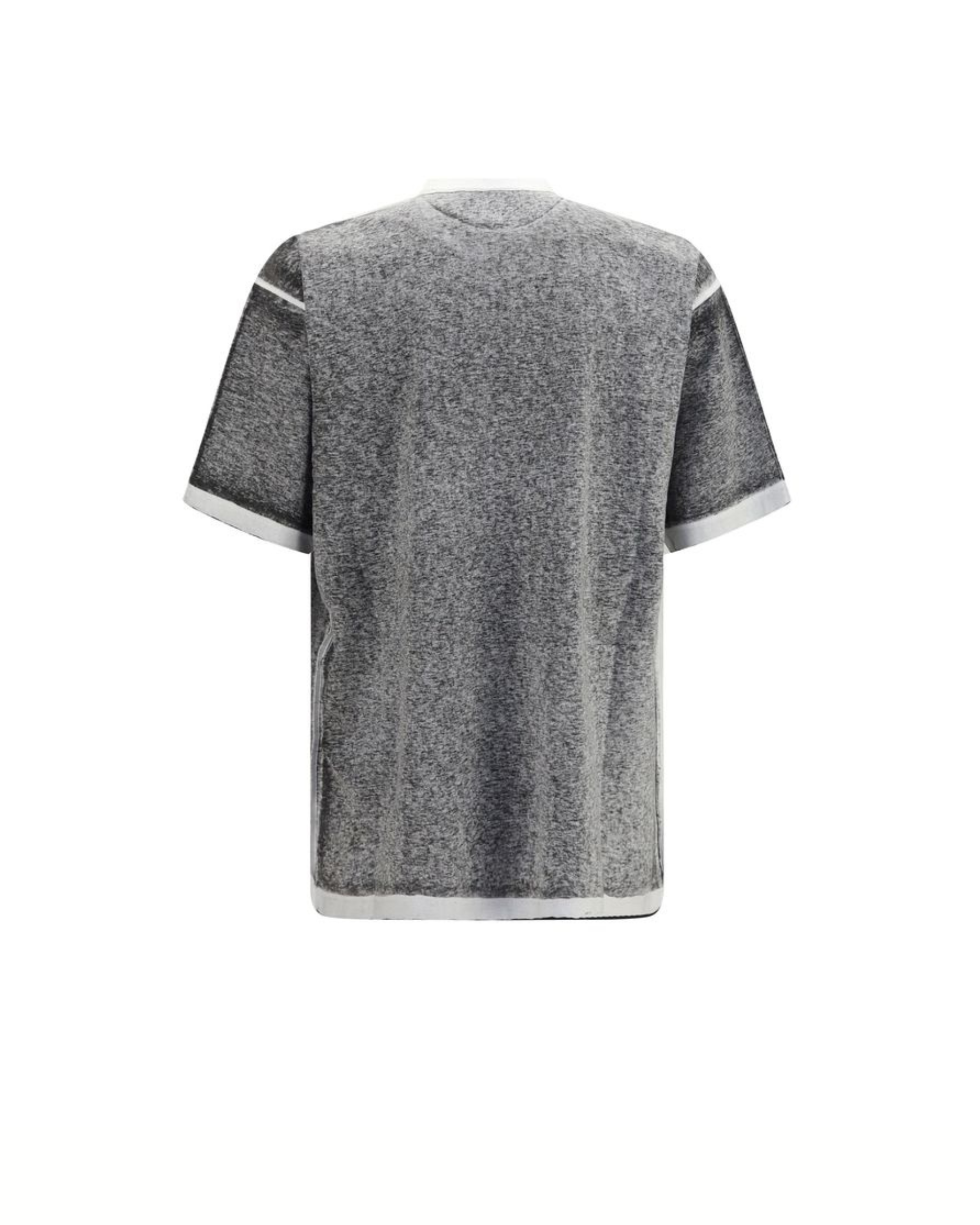 Balenciaga Inside-Out Oversized T-Shirt Mélange Grey