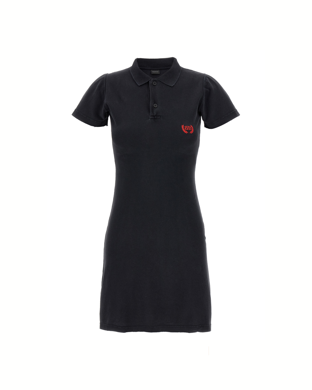 Balenciaga Laurel Classic Polo Mini Dress Black
