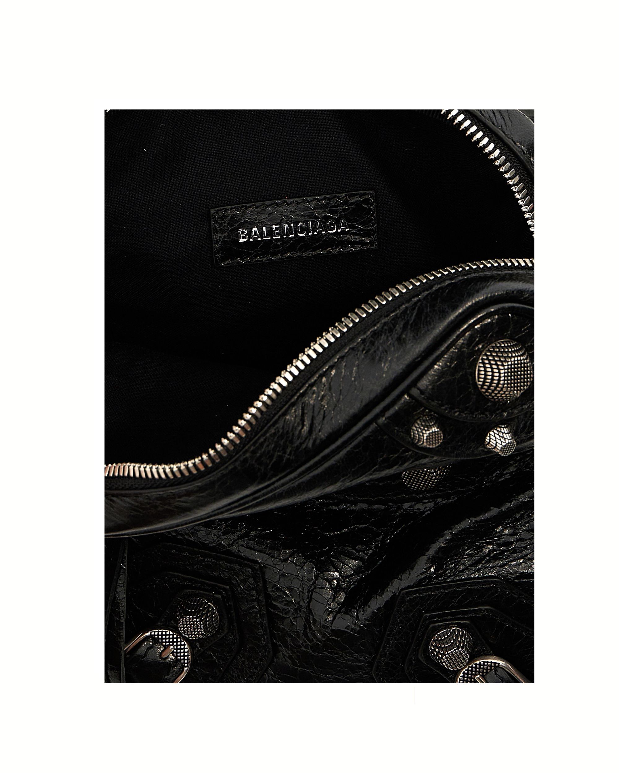 Balenciaga Le Cagole Men Crossbody Bag Black