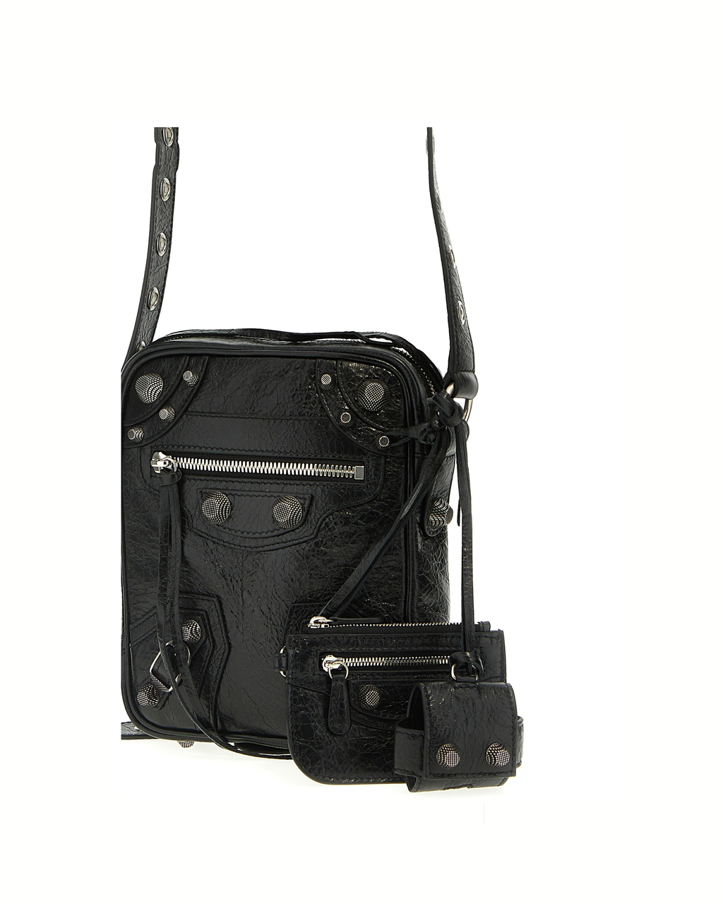 Balenciaga Le Cagole Men Crossbody Bag Black