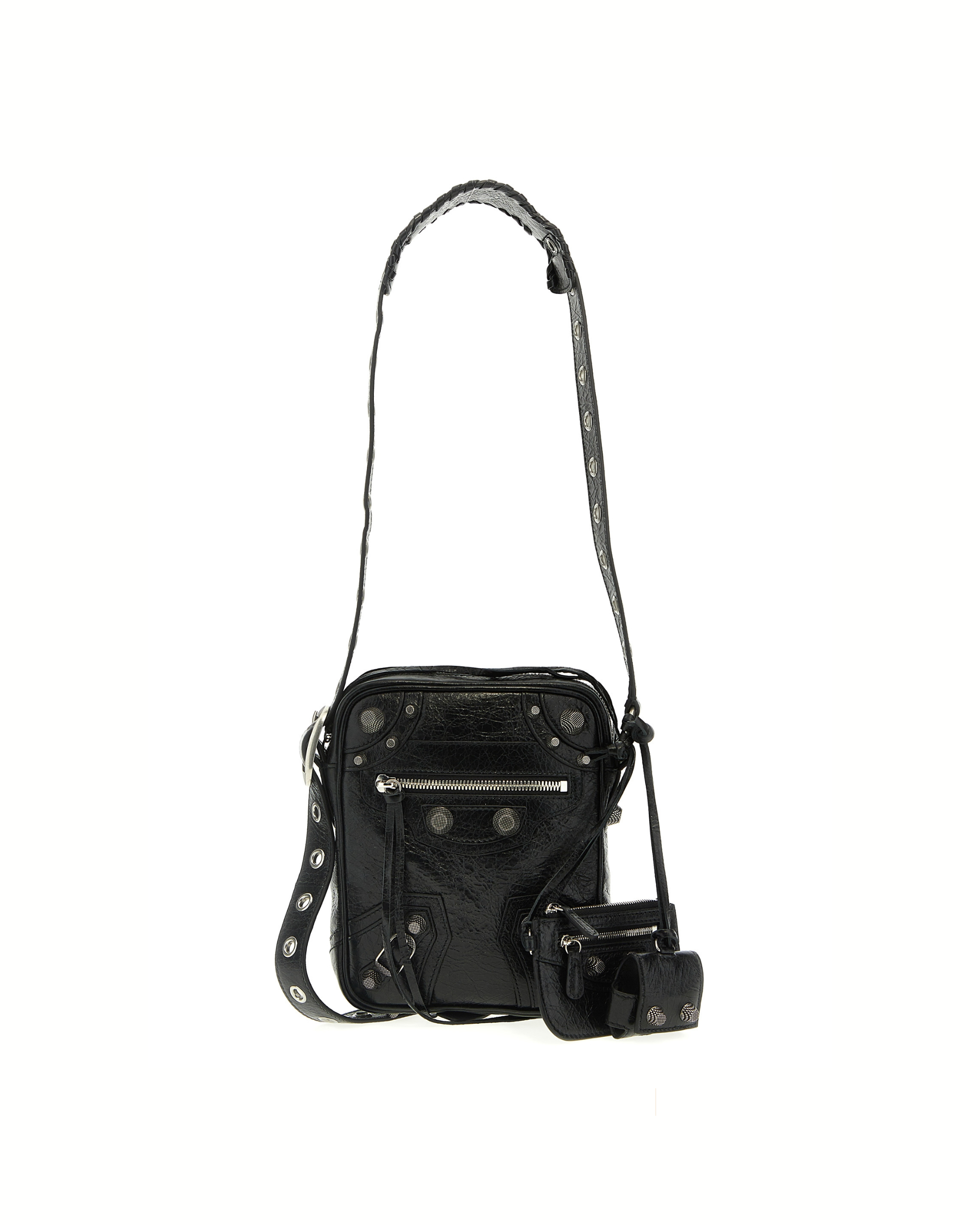 Balenciaga Le Cagole Men Crossbody Bag Black