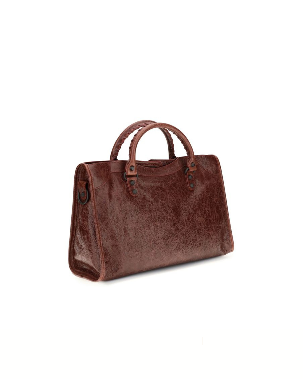 Balenciaga Le City Medium Handbag Brown