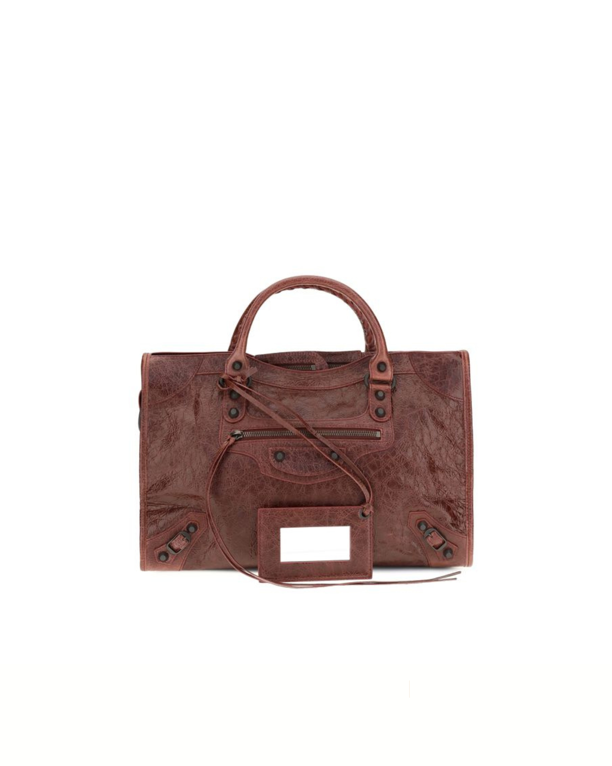 Balenciaga Le City Medium Handbag Brown