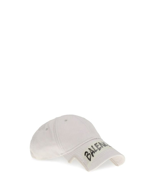 Balenciaga – Masking Tape Baseball Hat White