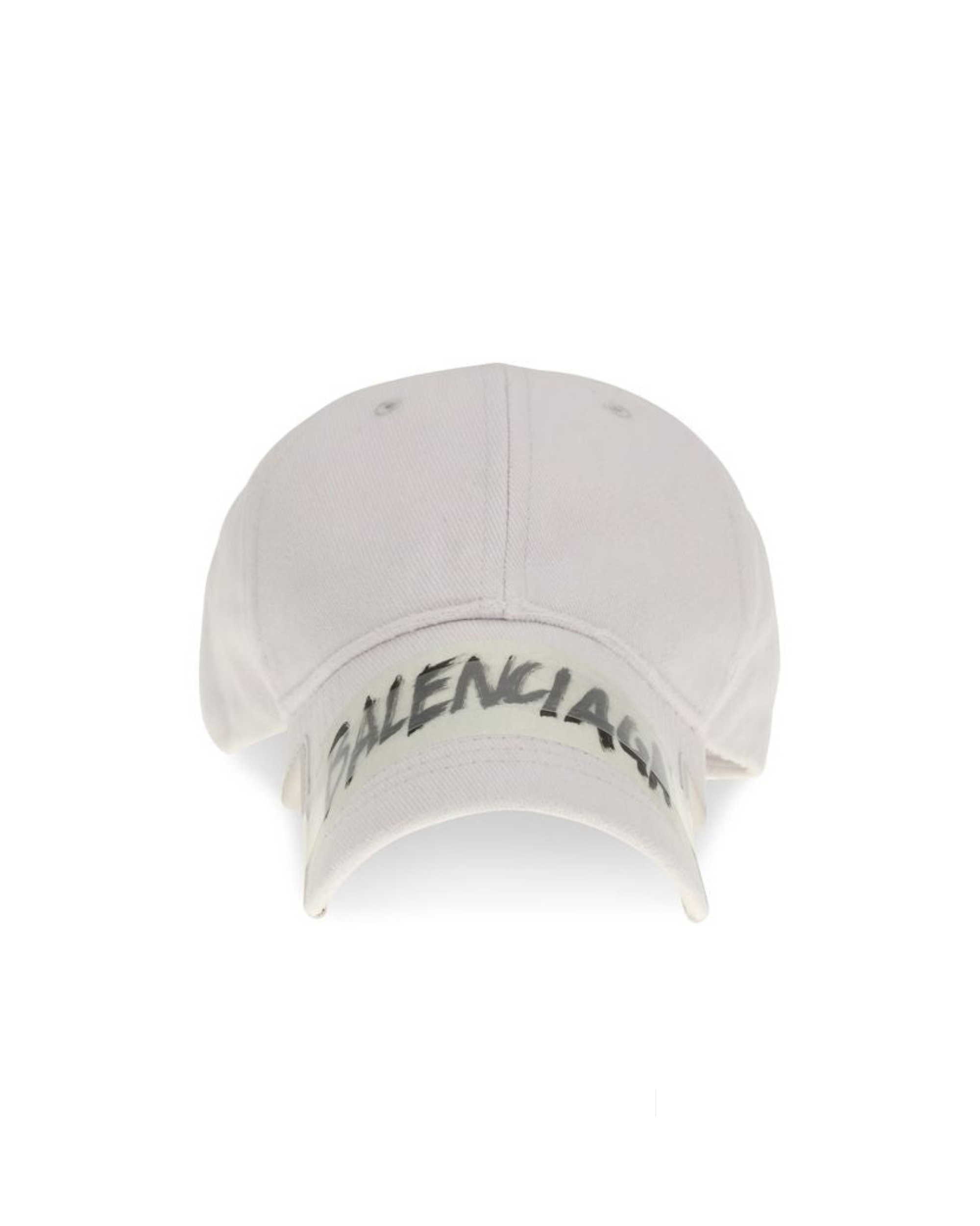 Balenciaga – Masking Tape Baseball Hat White