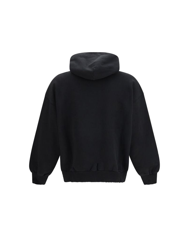 Balenciaga – Messy Spray Hoodie Black