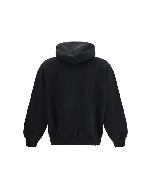 Balenciaga – Messy Spray Hoodie Black